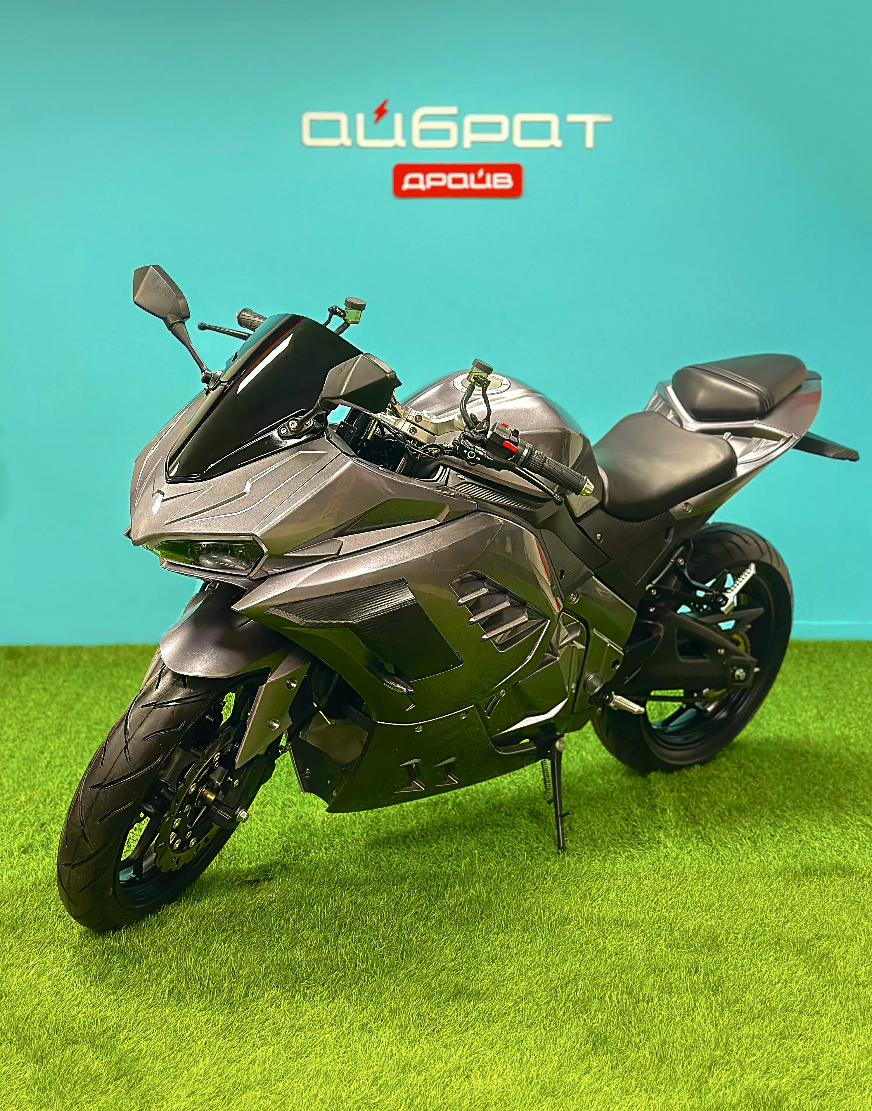 Электромотоцикл Ducati Panigale (серый) Электромотоцикл Ducati Panigale (серый)