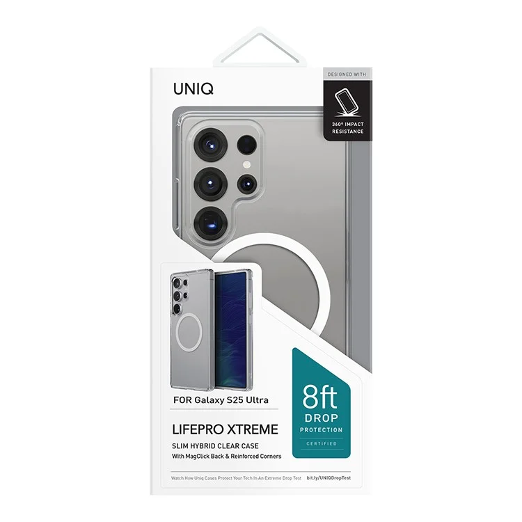 Чехол Uniq LifePro Xtreme для Galaxy S25 Ultra Прозрачный (MagSafe)