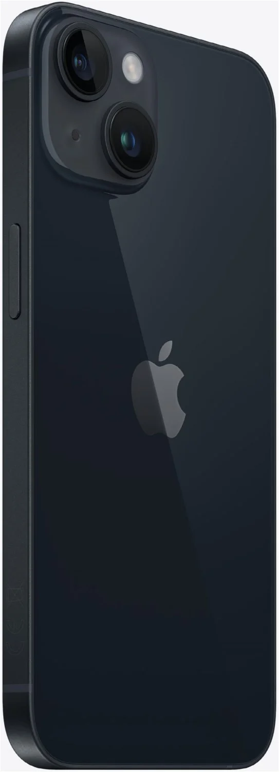 - Смартфон Apple iPhone 14 Plus, Dual: nano SIM + eSIM, 128 ГБ, Полуночно чёрный
