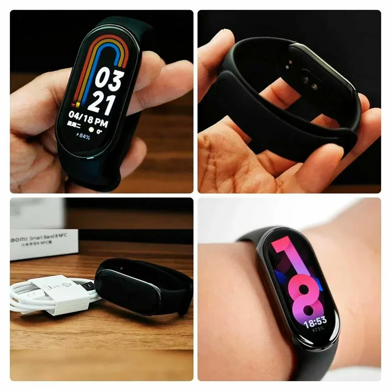 Умные часы Xiaomi Mi SMART Band 8, Black