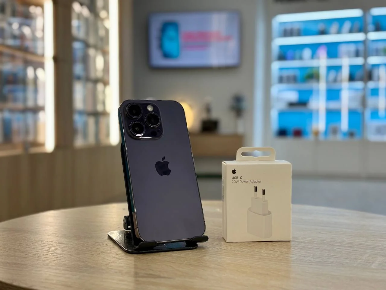 Смартфон Apple iPhone 14 Pro, Темно-фиолетовый, 256 ГБ / 0027*