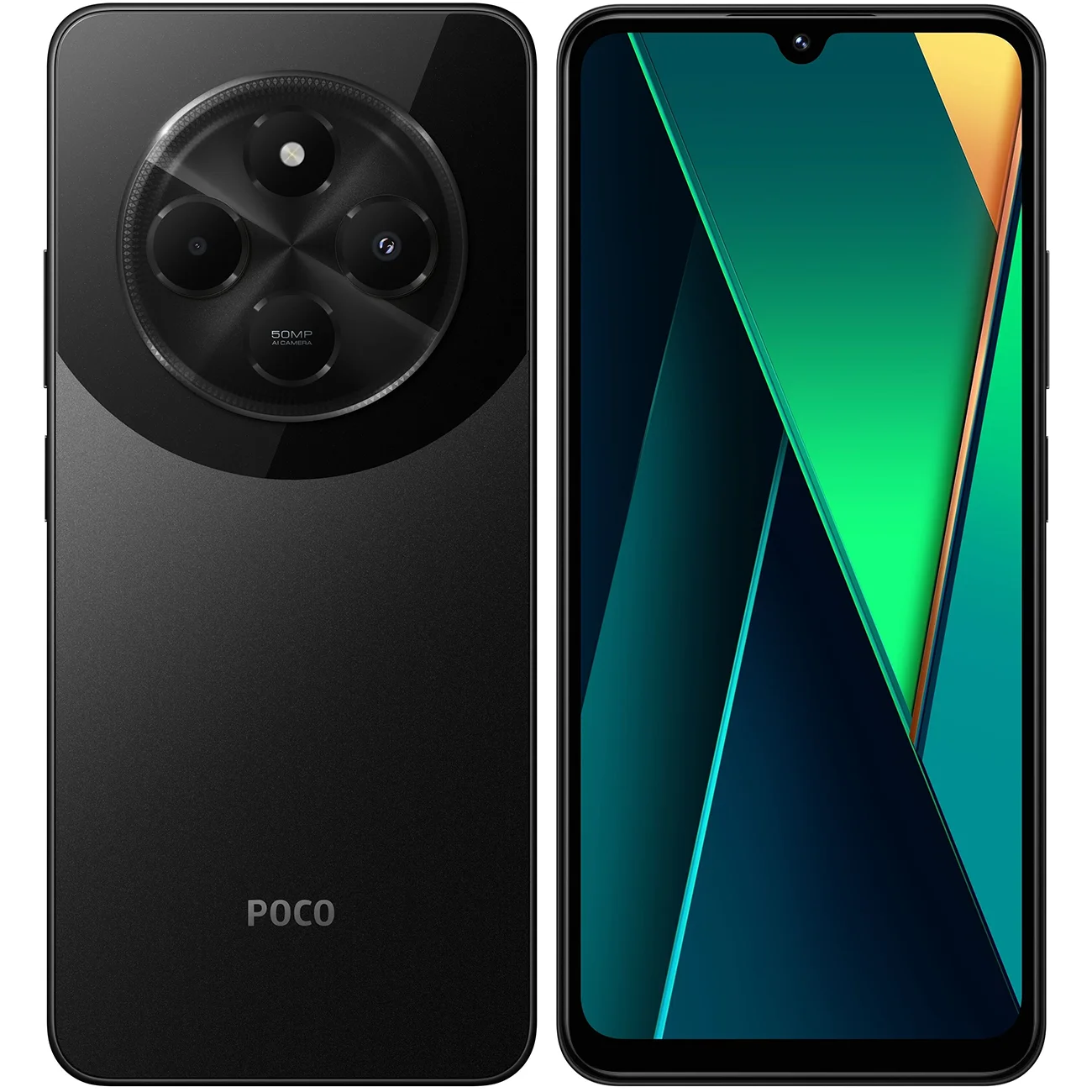 Смартфон Xiaomi POCO C75, 6/128Gb, Черный