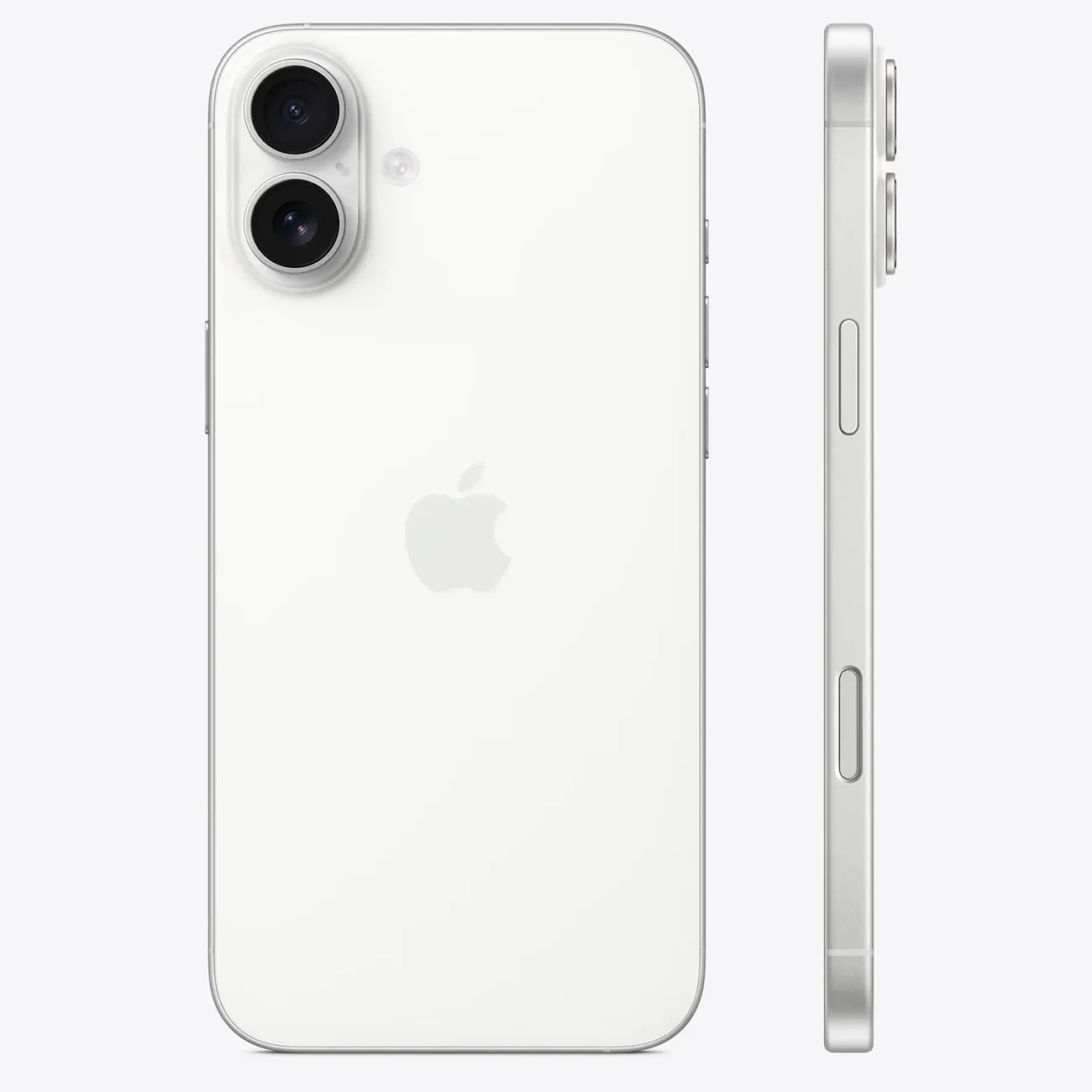 - Смартфон iPhone 16 Plus 128 ГБ Белый, Dual: nano SIM + eSIM