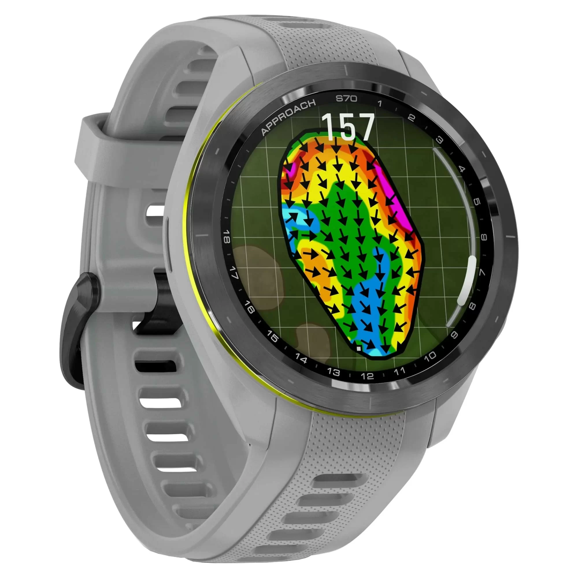 Спортивные часы Garmin Approach S70, 42 мм, Gray (Серый)
