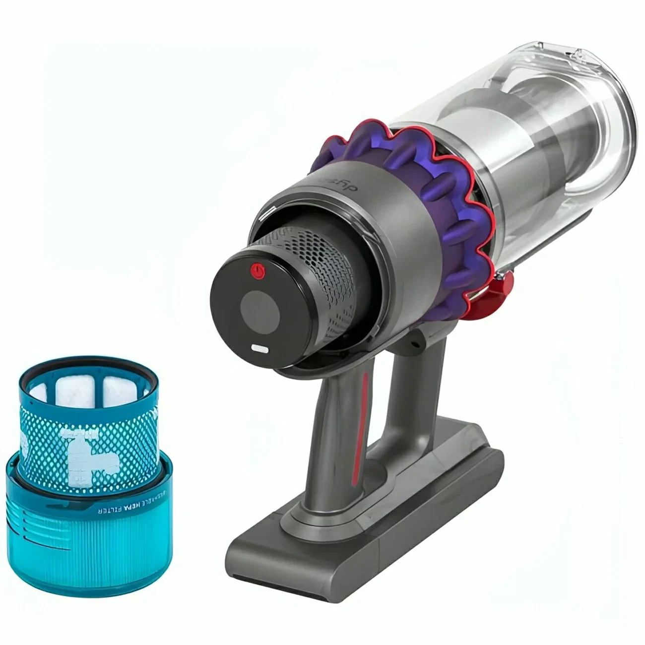 Пылесос Dyson Gen5 SV23 Detect, Iron/Purple Пылесос Dyson Gen5 SV23 Detect, Iron/Purple