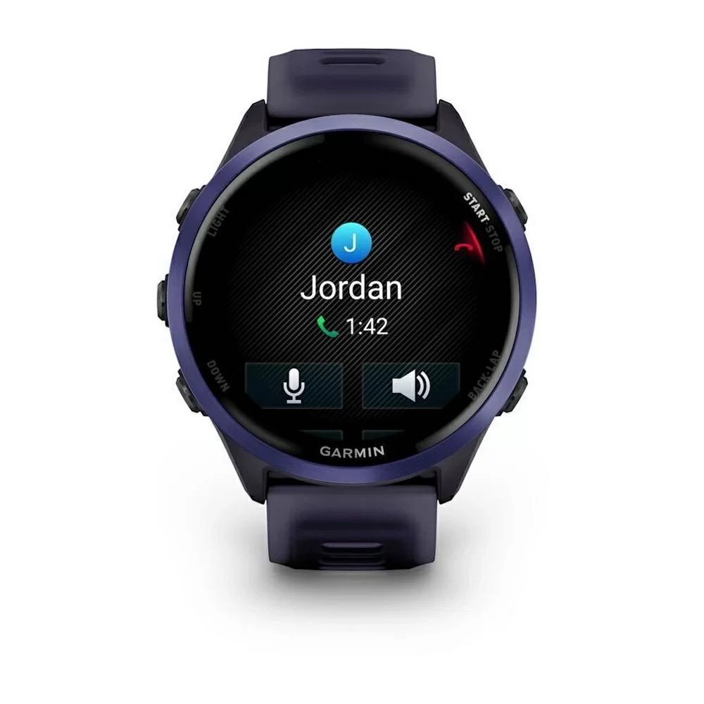 Спортивные часы Garmin Forerunner 570, 47 мм, AIndigo Aluminum Translucent Imperial Purple / Indigo (Индиго)