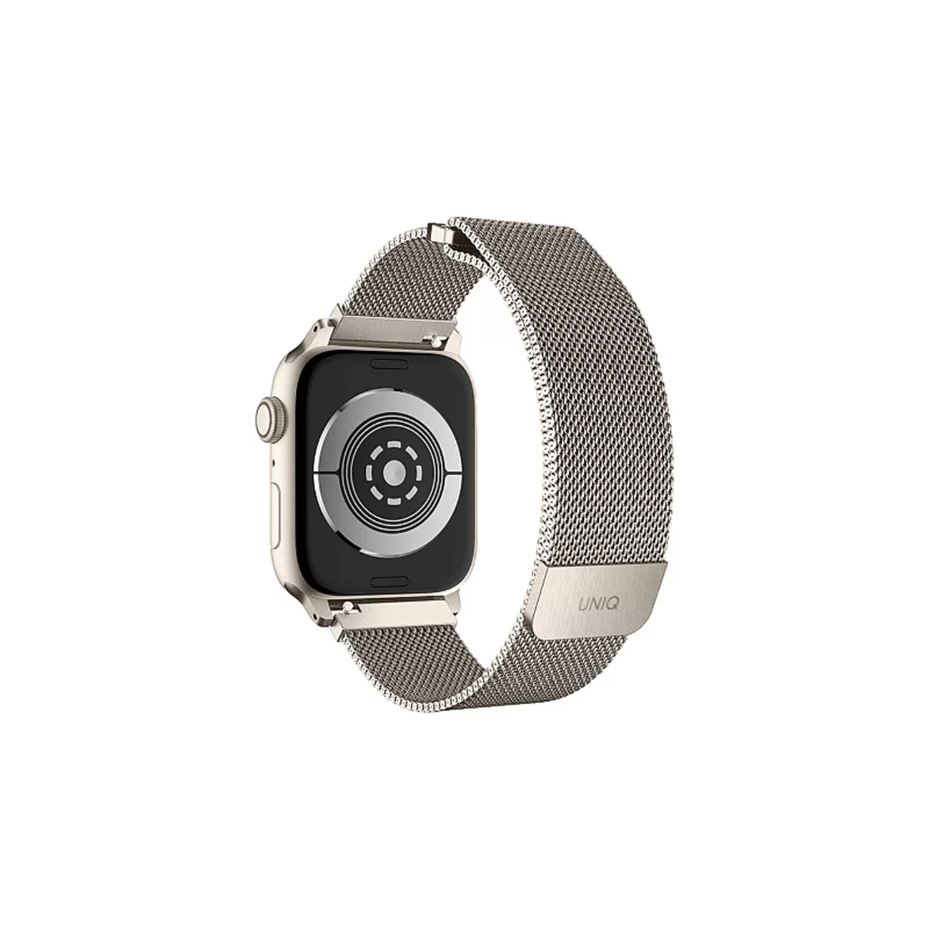 Ремешок Uniq Dante Mesh Steel Starlight для Apple Watch 40/41/42 мм