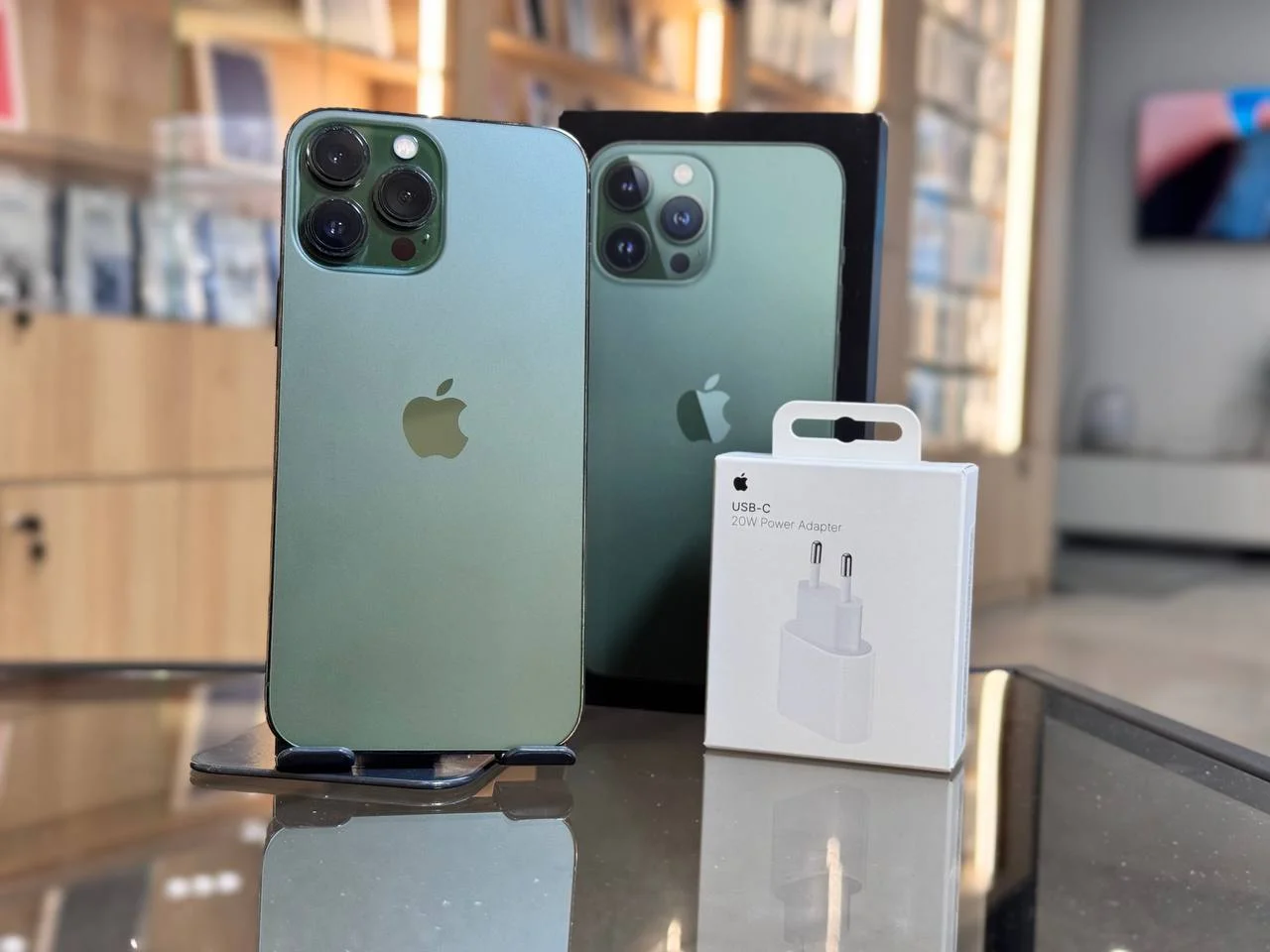 - Смартфон Apple iPhone 13 Pro Max, Зелёный, 128 ГБ / 0541*