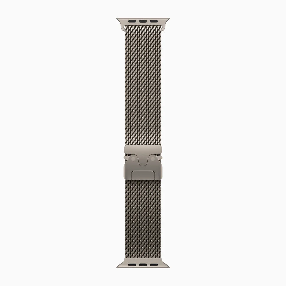 Смарт-часы Apple Watch Ultra 3, 49 мм, ремешок Titanium Milanese Loop, Натуральный титан / Natural Titanium Смарт-часы Apple Watch Ultra 3, 49 мм, ремешок Titanium Milanese Loop, Натуральный титан / Natural Titanium