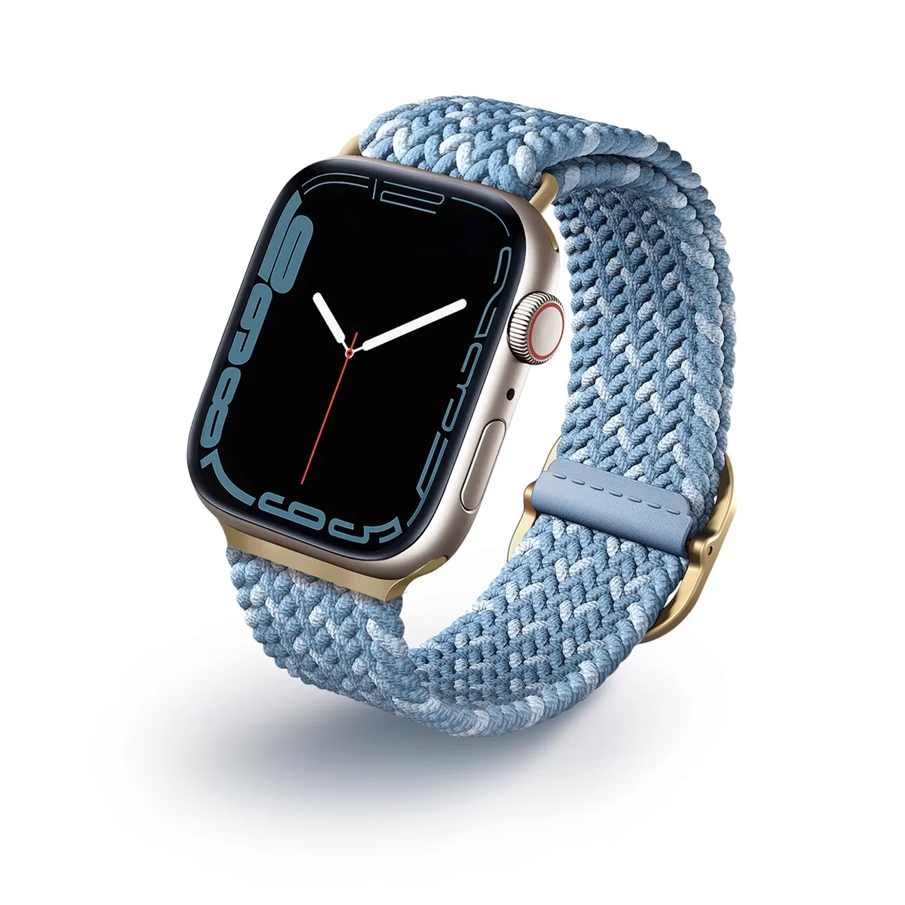 Ремешок Uniq Aspen Braided Cerulean Blue для Apple Watch 38/40/41 мм