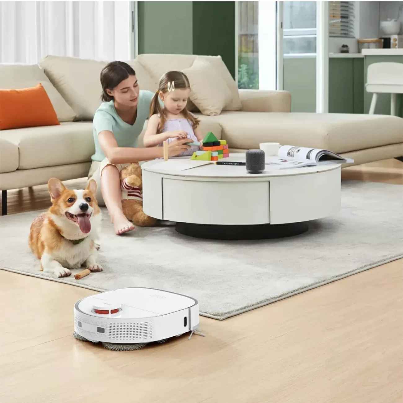 Робот-пылесос Dreame Bot W10, белый