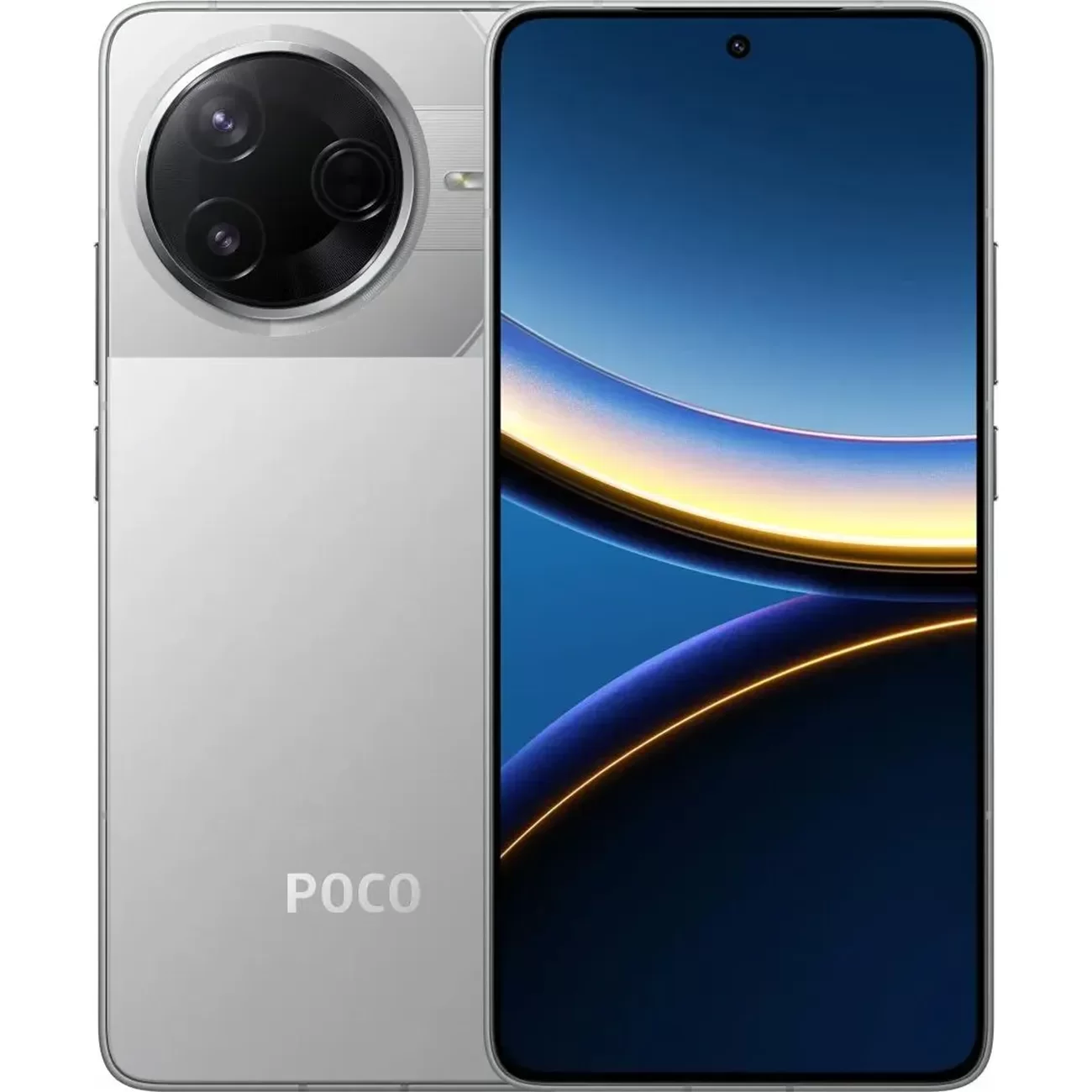 Смартфон Xiaomi POCO F7 Pro, 12/256 ГБ, серебристый