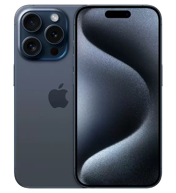 Смартфон Apple iPhone 15 Pro Max, Dual: nano SIM + eSIM, 256 ГБ, синий титан