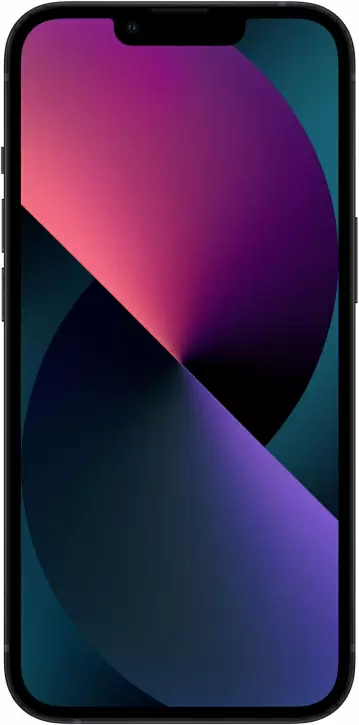 Смартфон Apple iPhone 13, Dual: nano SIM + eSIM, 128 ГБ, Темная ночь