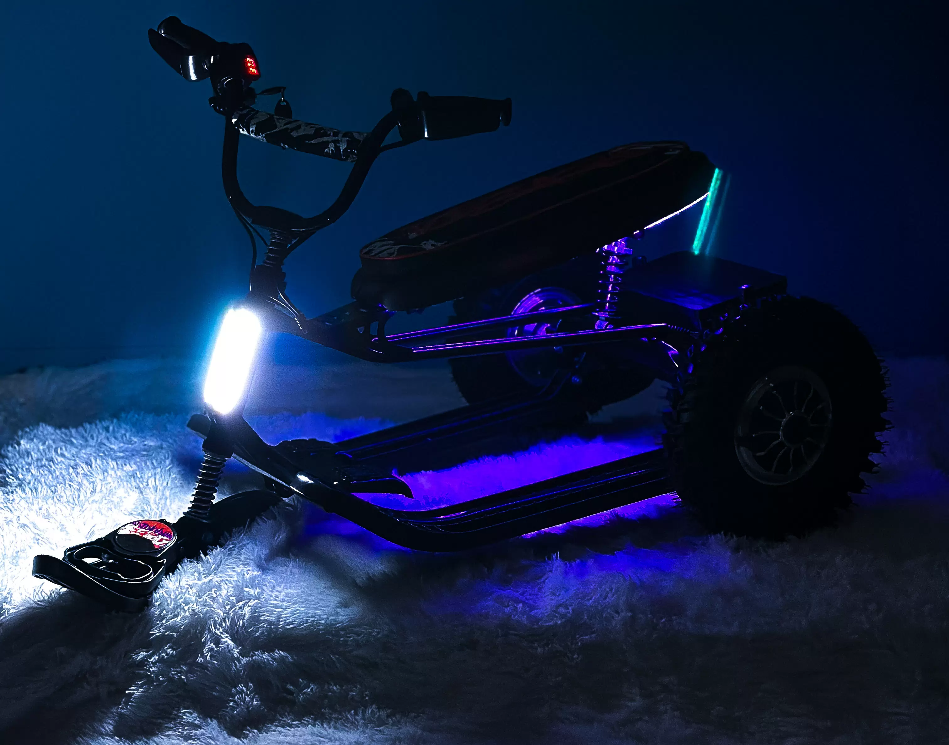 Снегокат электрический iBrat S2, Оранжевый Снегокат электрический iBrat S2, Оранжевый