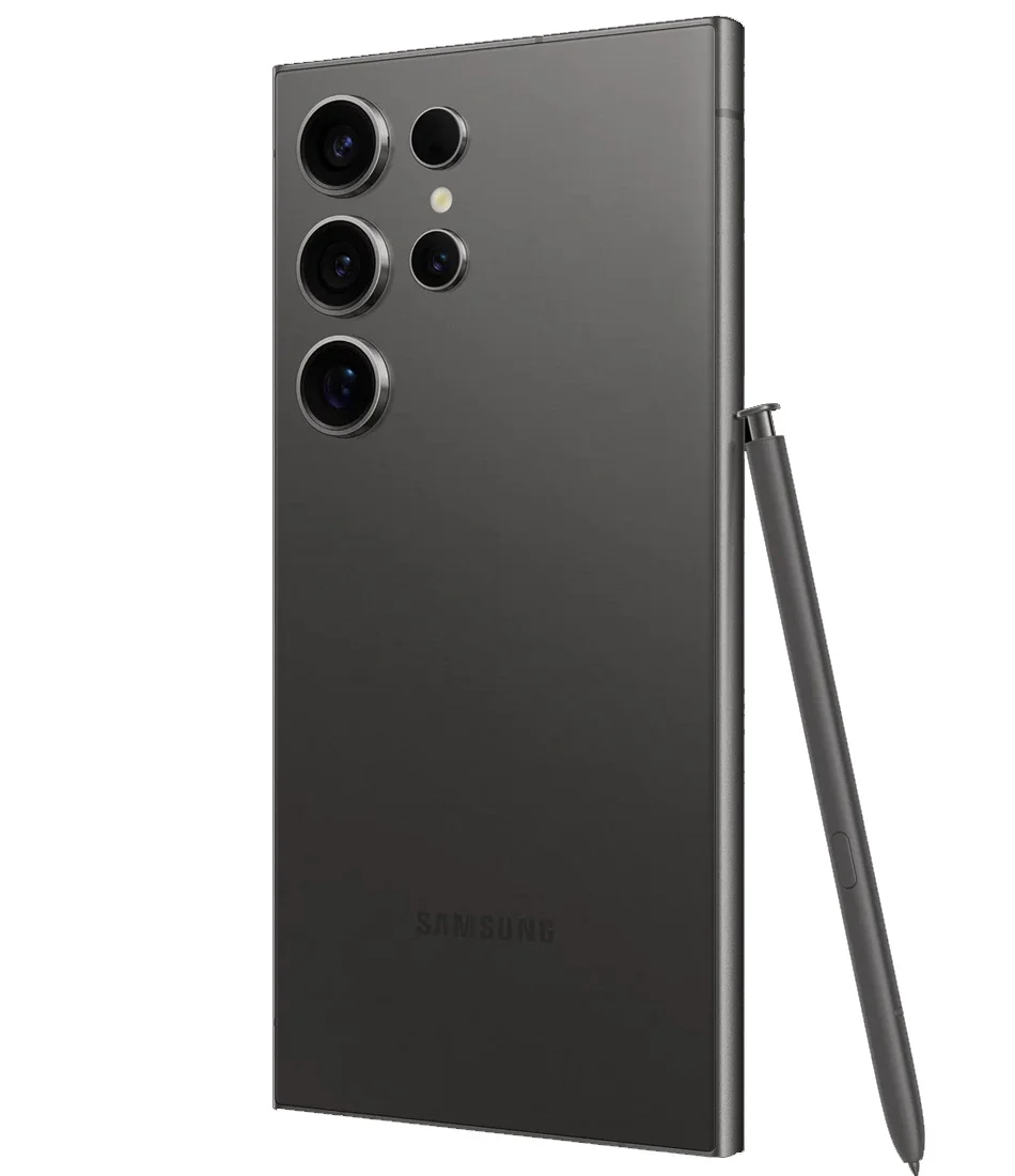 Смартфон Samsung Galaxy S24 Ultra, 12/256 ГБ, Dual SIM, титаново-чёрный