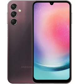 Смартфон Samsung Galaxy A24 6/128 ГБ, бордовый
