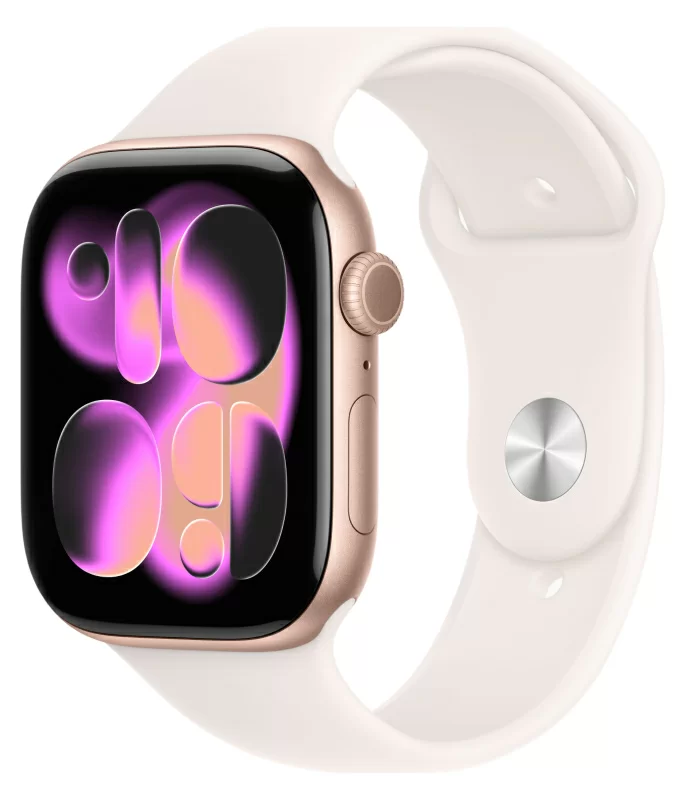 Смарт-часы Apple Watch Series 11, 42 мм, Rose Gold (розовое золото), GPS