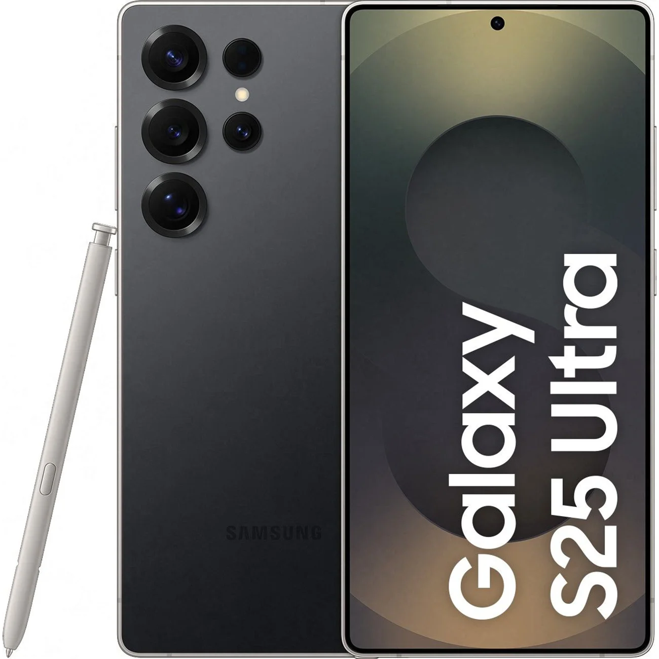 Смартфон Samsung Galaxy S25 Ultra, 12/256 ГБ, чёрный титан