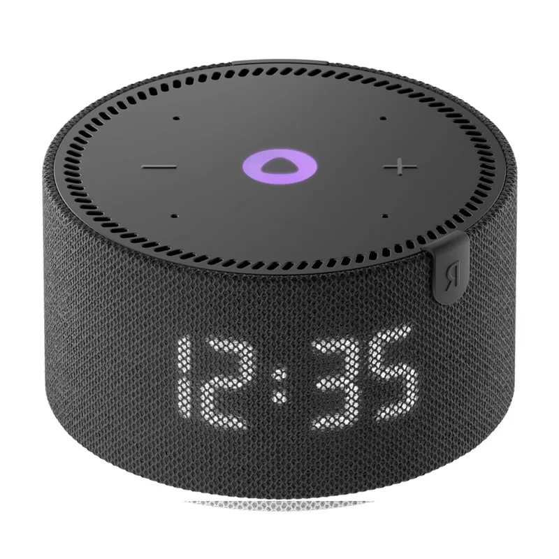 Умная колонка Яндекс Станция Мини 2 с часами, Черный