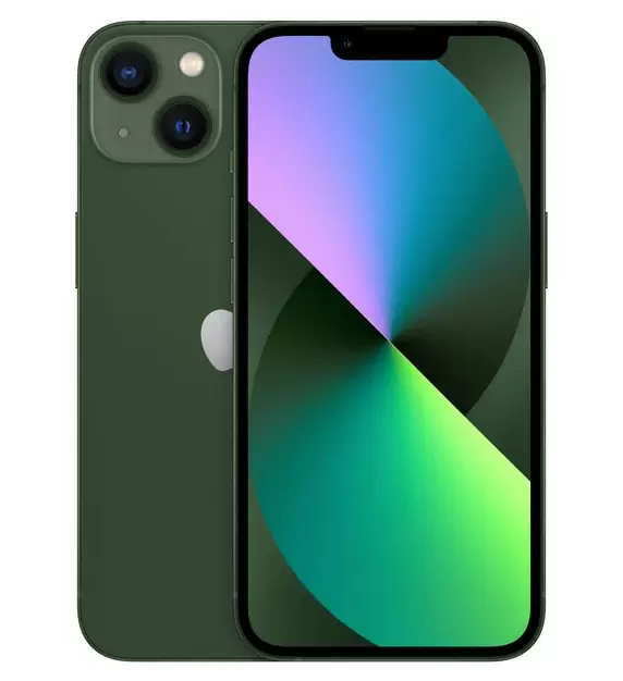 Смартфон Apple iPhone 13, Dual: nano SIM + eSIM, 128 ГБ, Альпийский Зеленый
