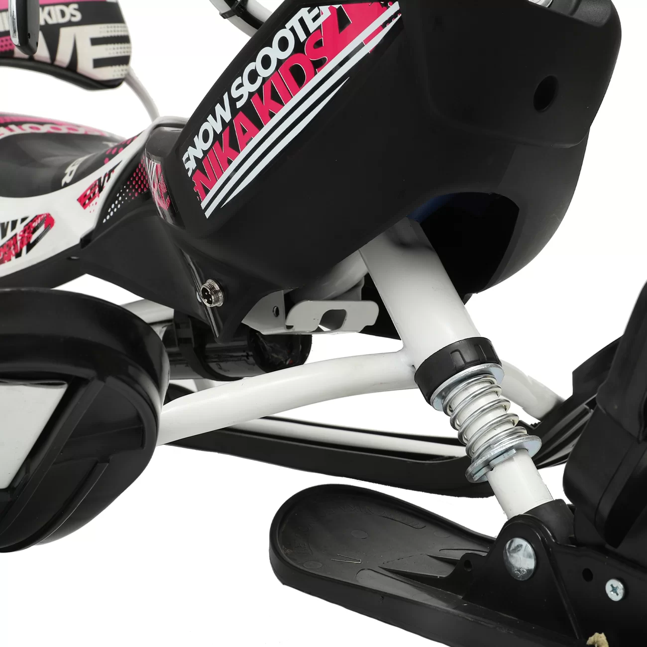 Снегокат электрический iBrat M1, Бело-розовый