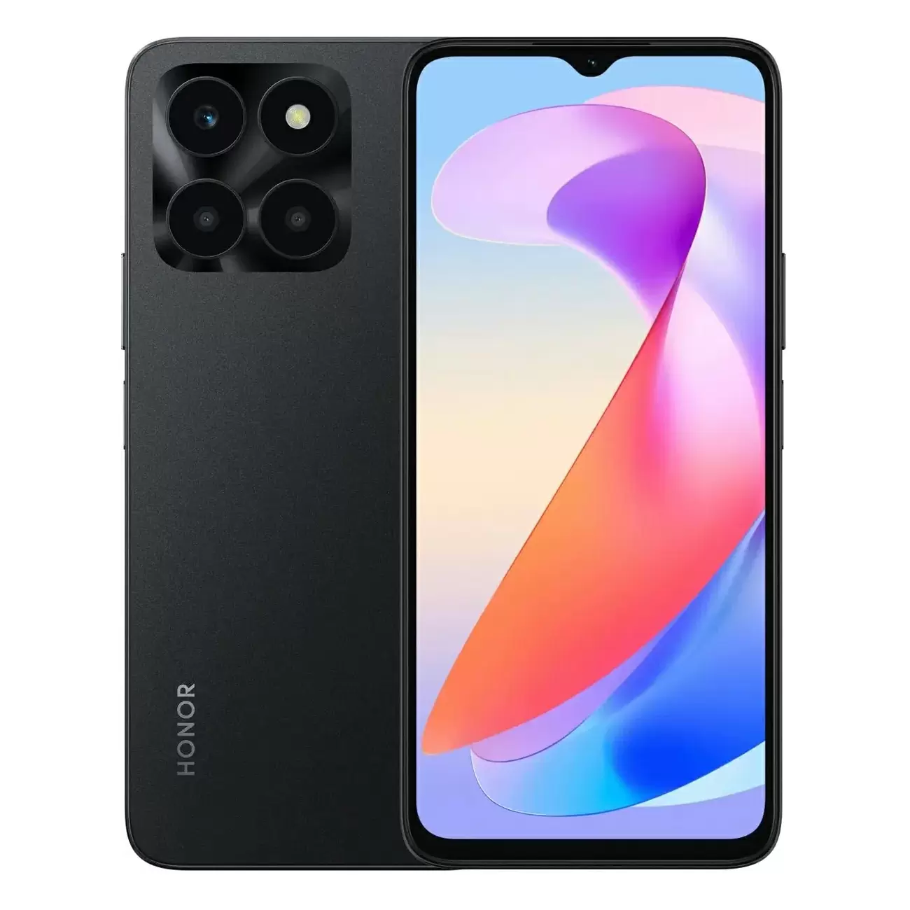 Смартфон Honor X6a, 6/128 Гб, Полуночный чёрный