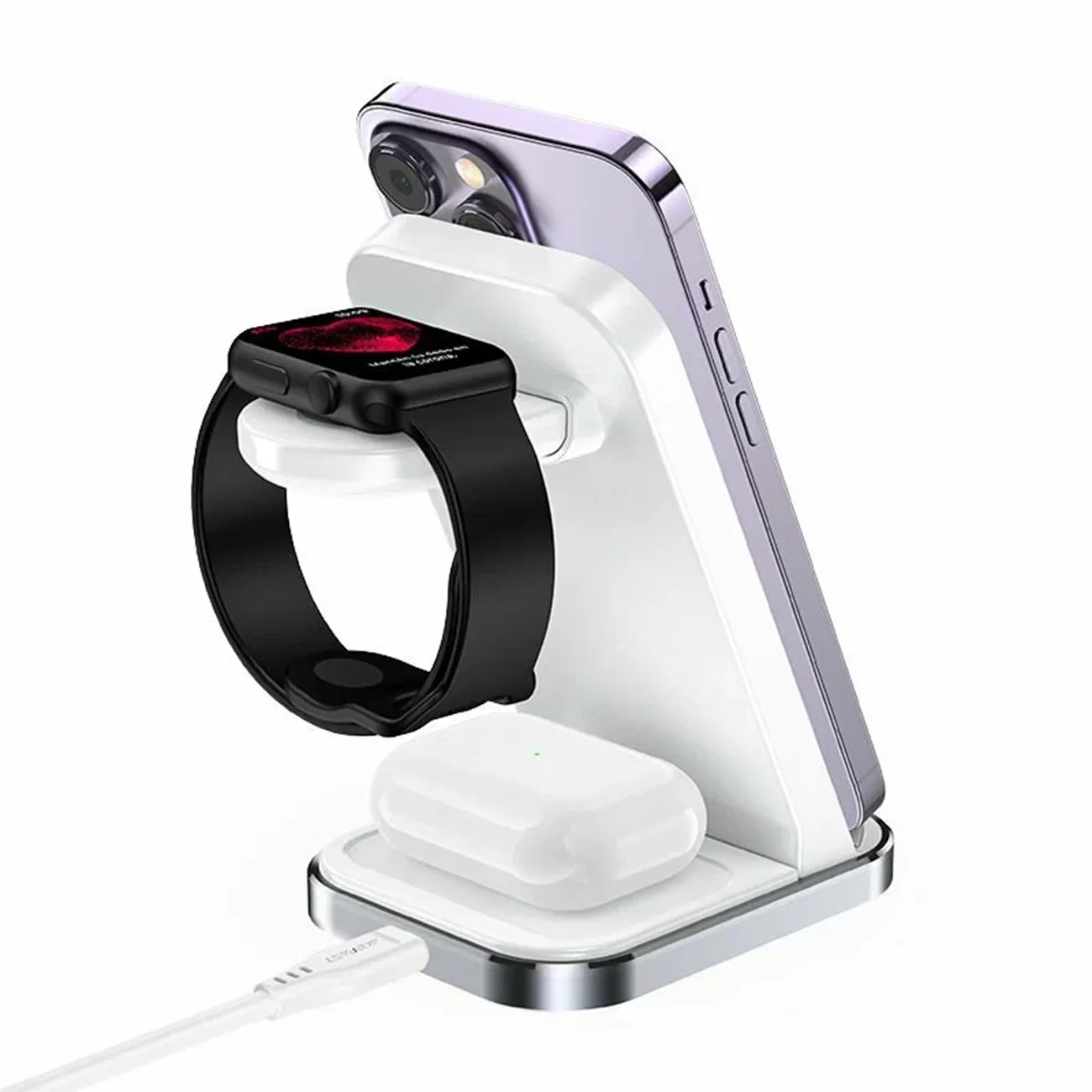 Беспроводная зарядная станция ACEFAST E15, 3 в 1, 15 Вт Беспроводная зарядная станция ACEFAST E15, 3 в 1, 15 Вт