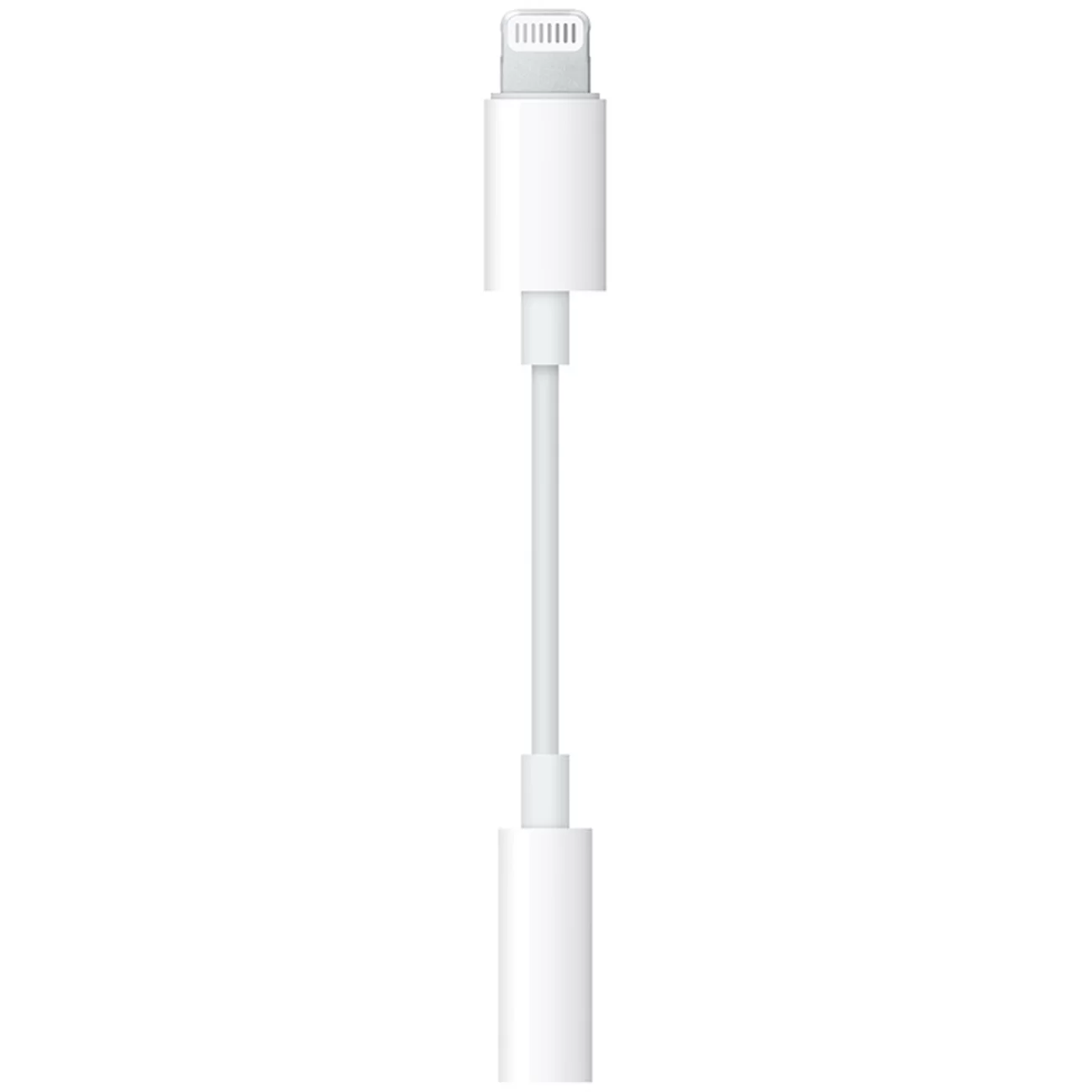 Переходник Apple Lightning/выход 3,5 мм для наушников, белый