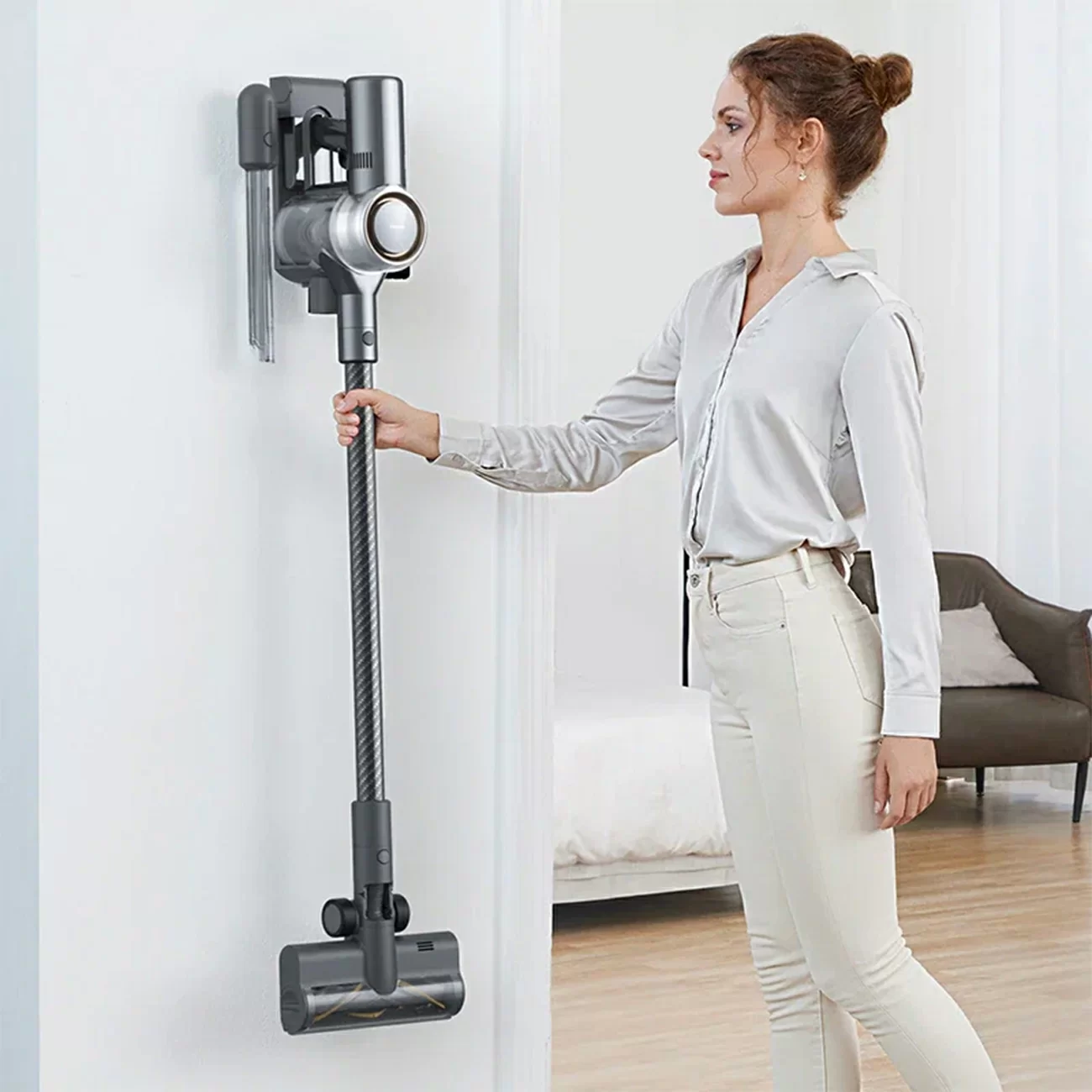 Пылесос Dreame V12 PRO серый