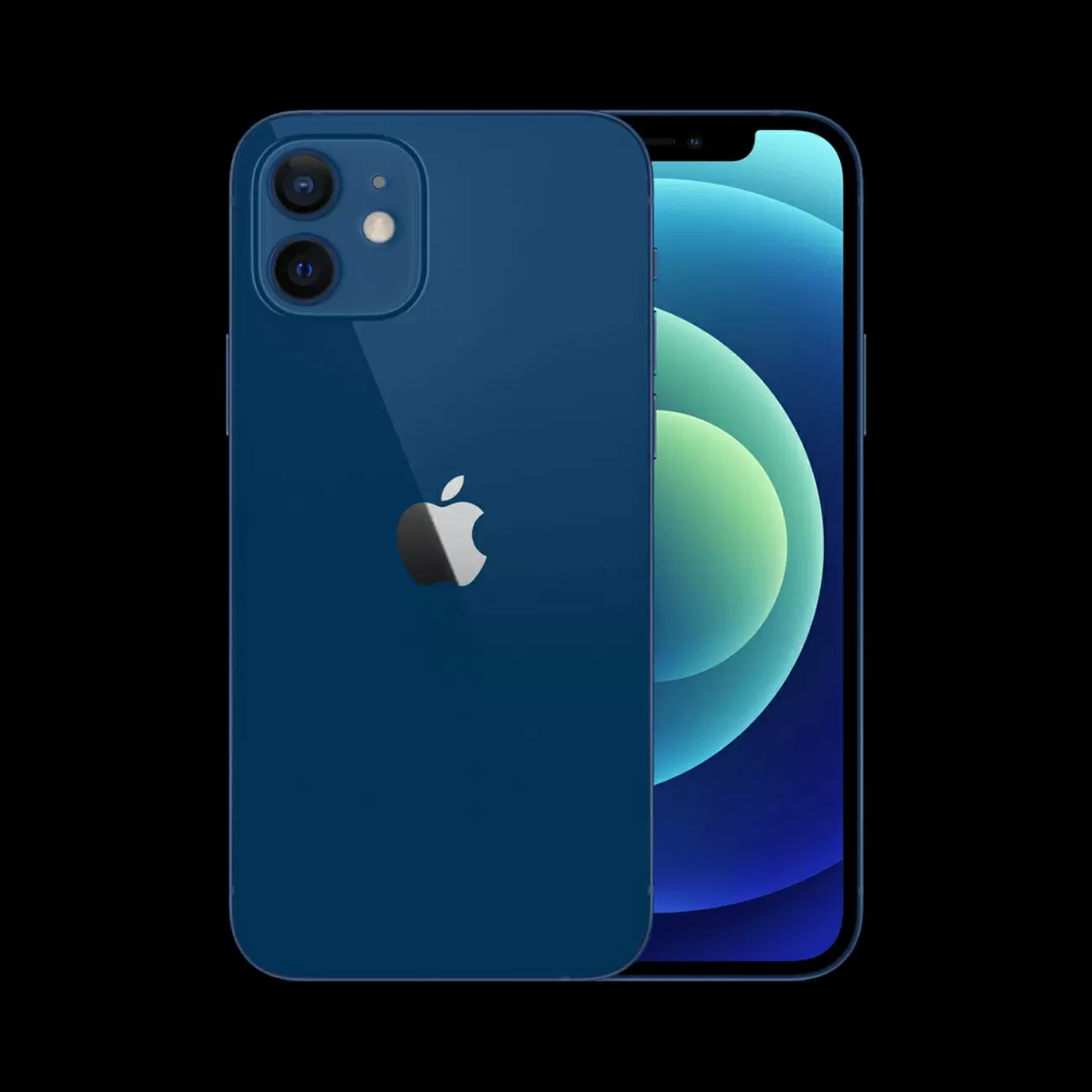 Смартфон Apple iPhone 12, Dual: nano SIM + eSIM, 64 ГБ, Синий