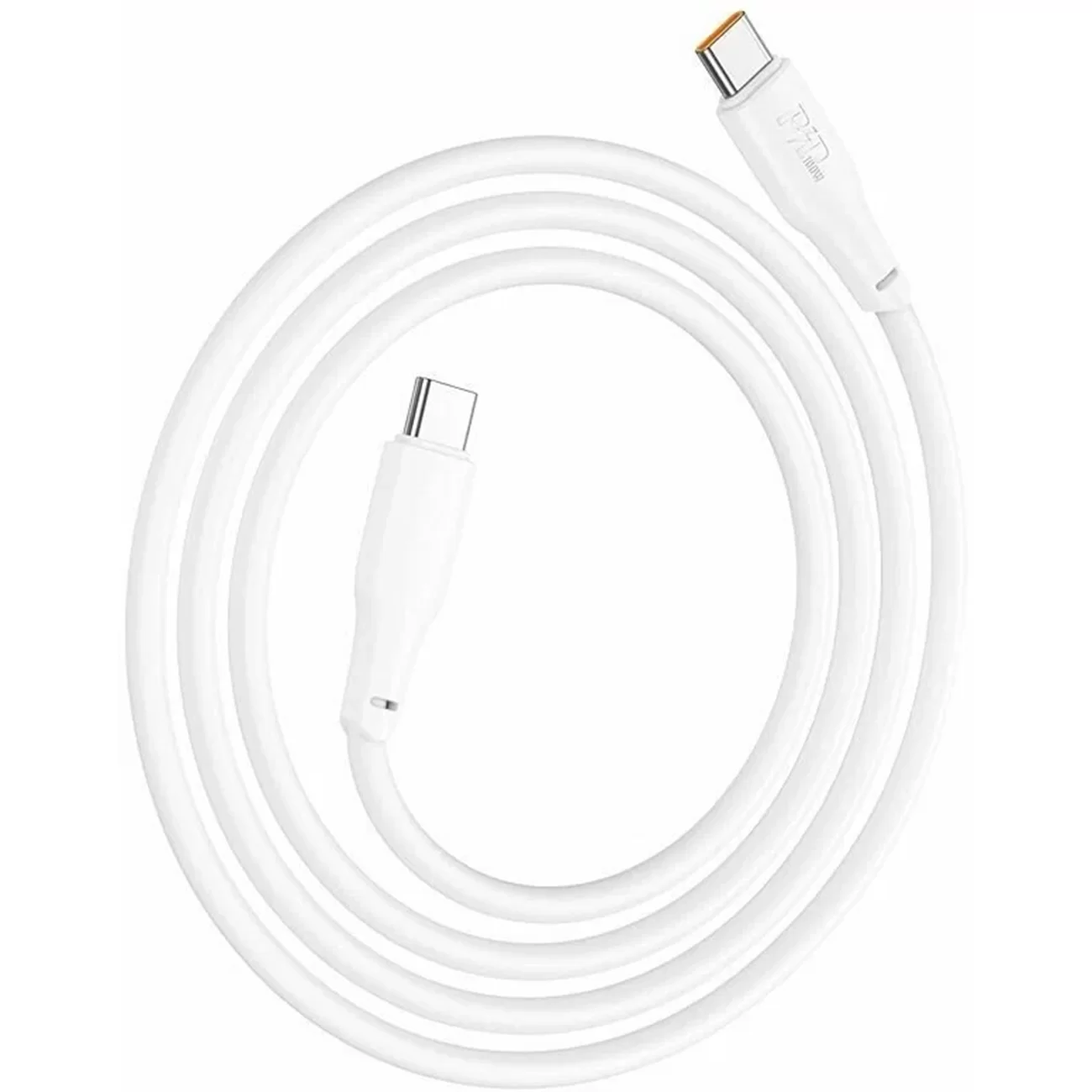 Кабель Hoco X93 Force, Type-C — Type-C, 2 м, 240 Вт, белый