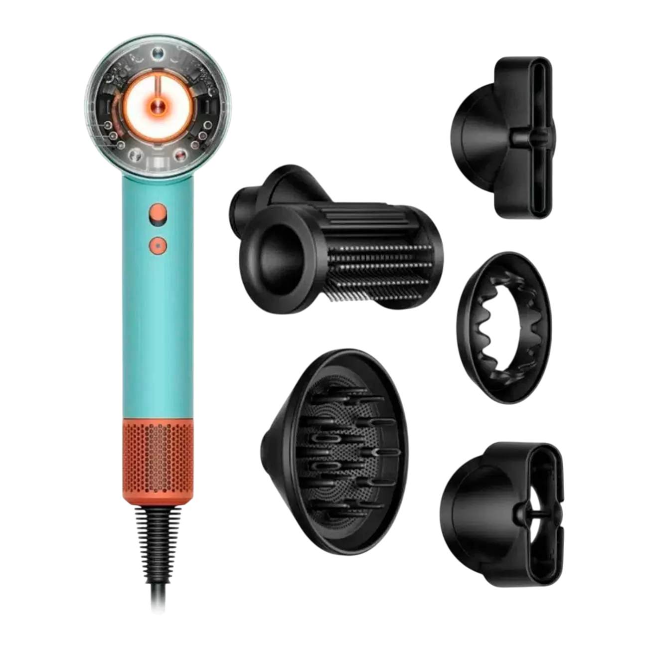 Фен Dyson Supersonic Nural HD16, Ceramic Patina/Topaz Orange