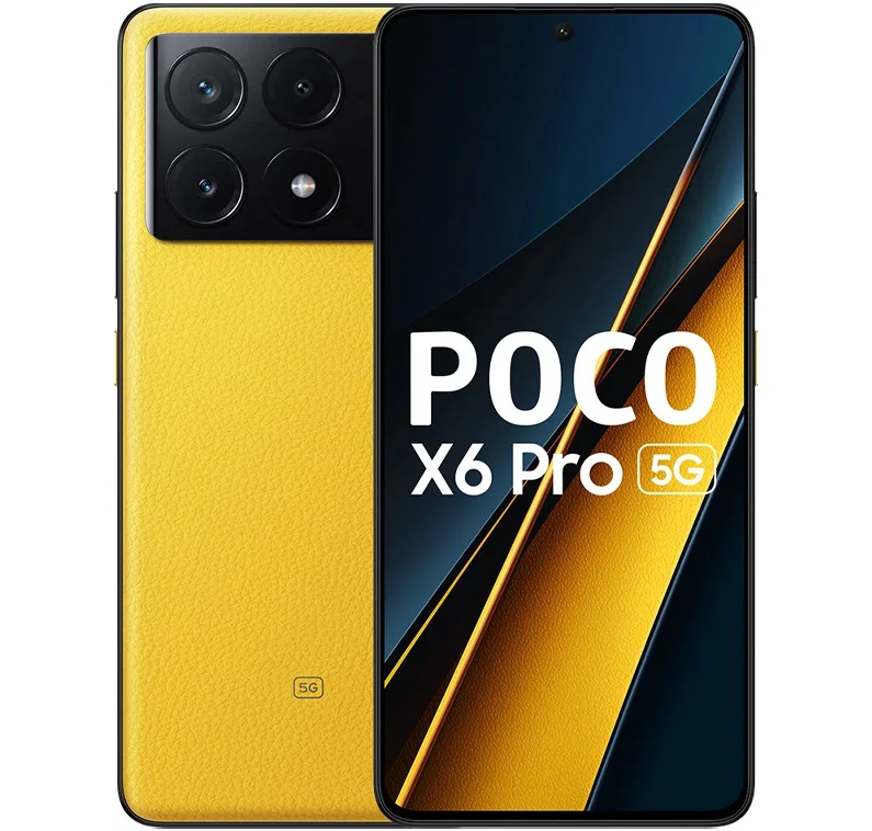 Смартфон Xiaomi POCO X6 Pro, 8/256 ГБ, жёлтый