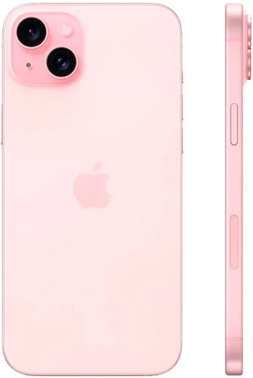 - Смартфон Apple iPhone 15 Plus, Dual: nano SIM + eSIM, 512 ГБ, розовый