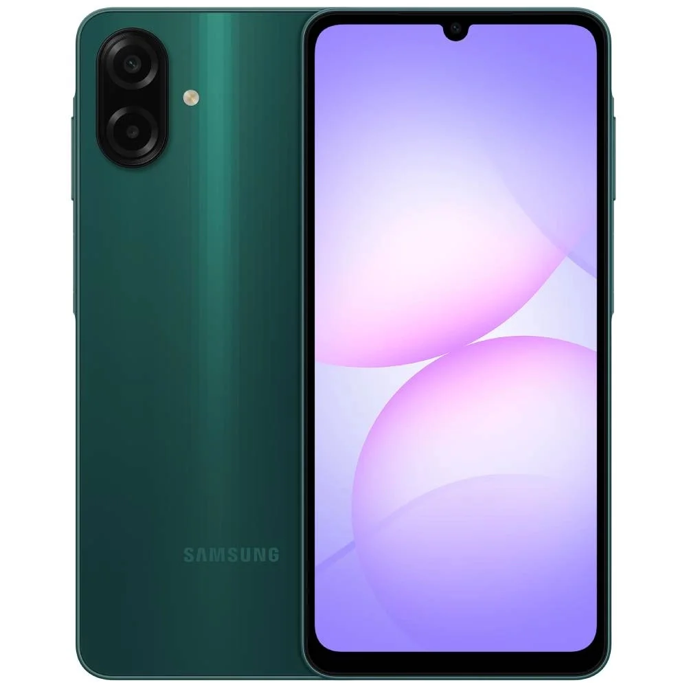Смартфон Samsung Galaxy A07, 4/64 ГБ, Green / Зеленый