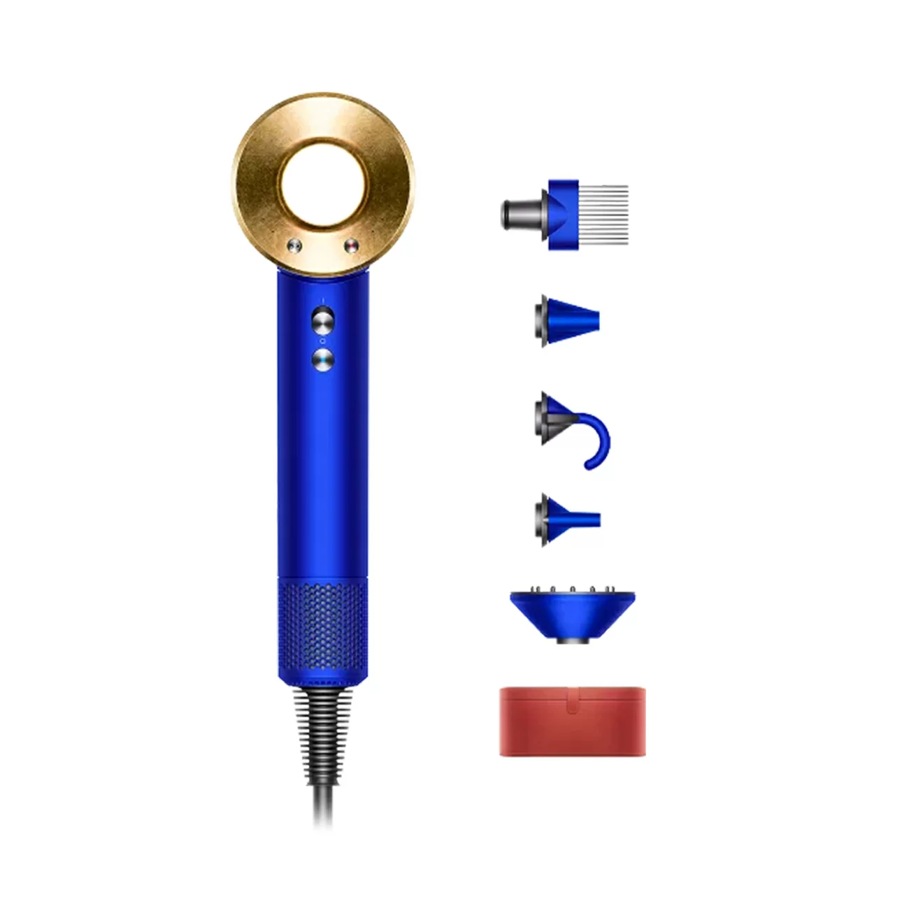 Фен Dyson Supersonic HD07, Blue/Gold