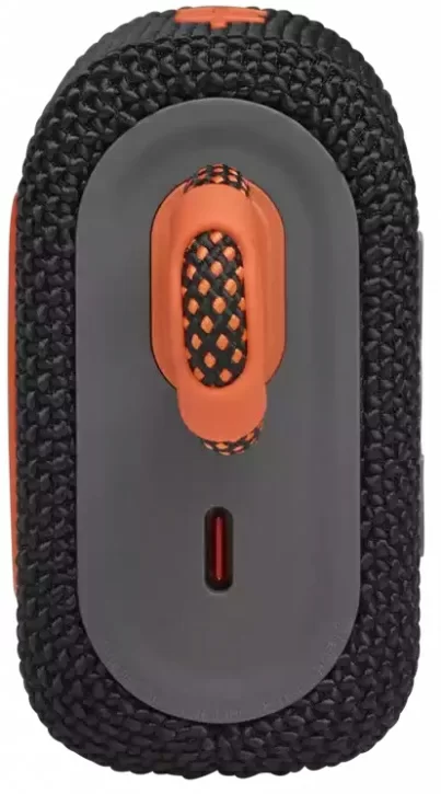 Портативная акустика JBL Go 3, чёрно-оранжевый
