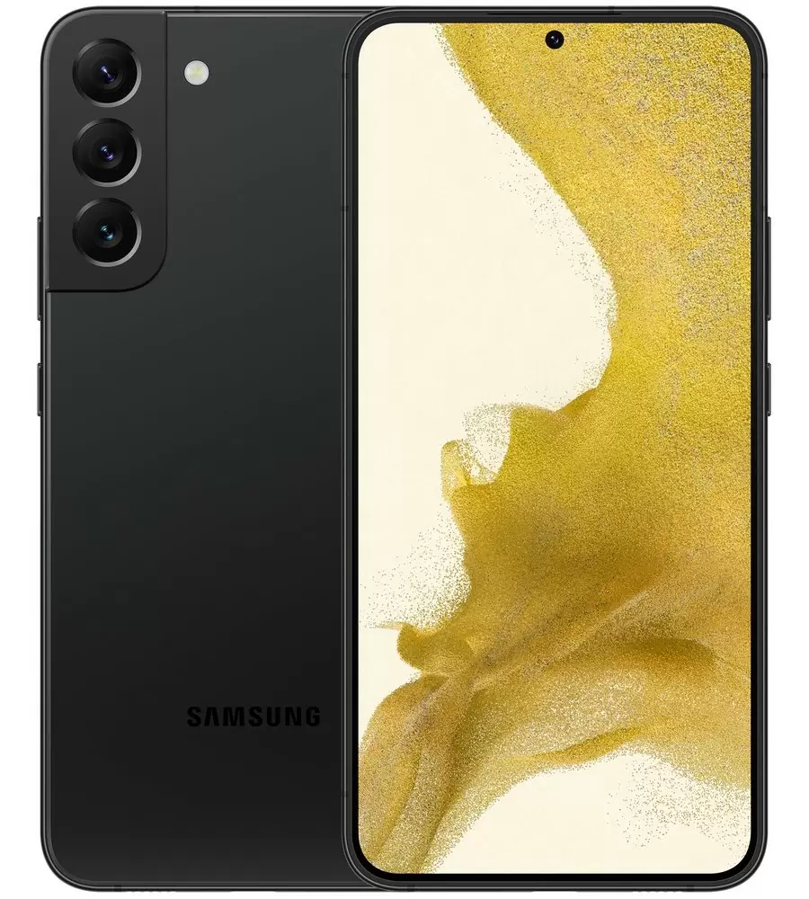 Смартфон Samsung Galaxy S22 Exynos 8/256 ГБ, черный фантом (SM-S901B)