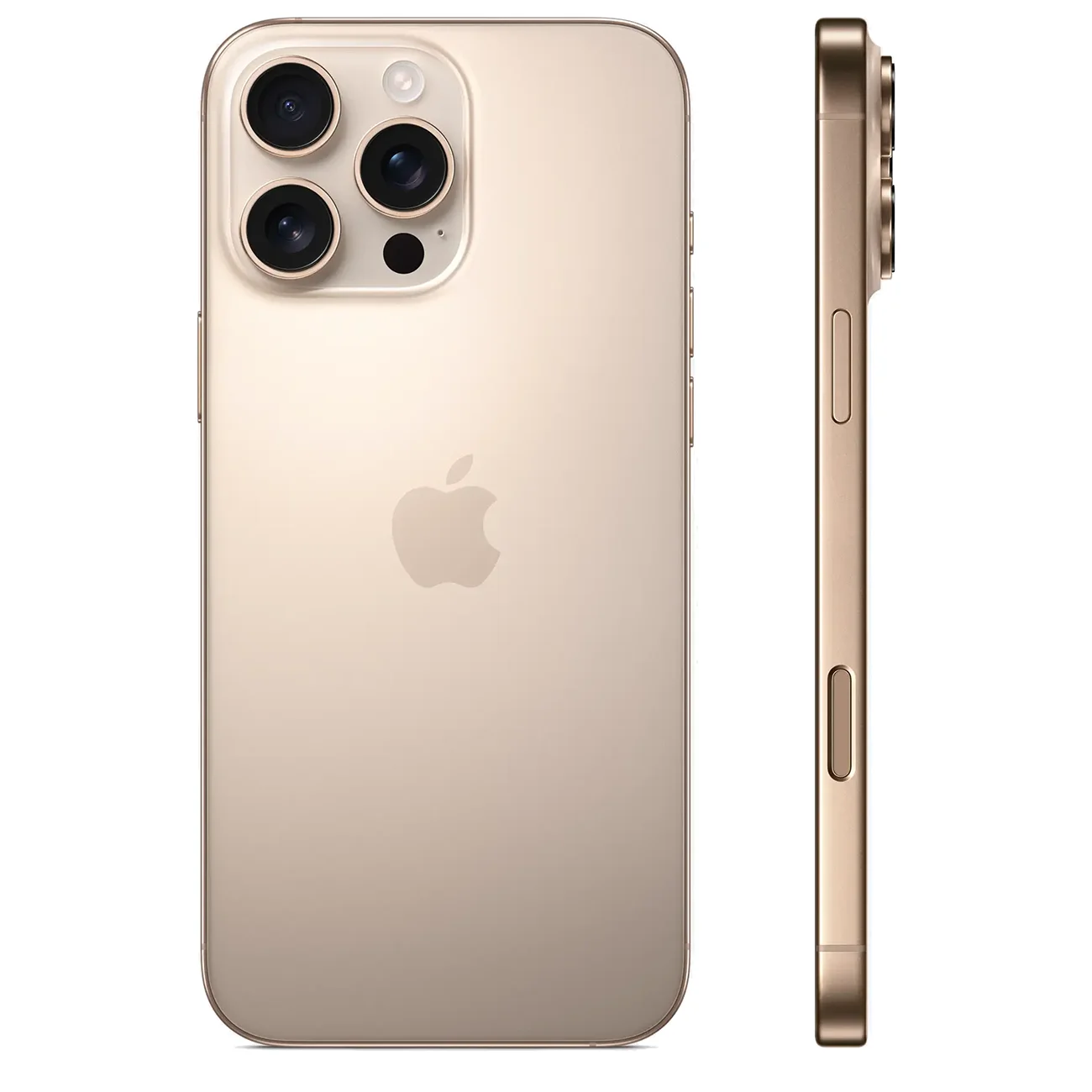 - Смартфон iPhone 16 Pro Max 256 ГБ Пустынный Титан, Dual: nano SIM + eSIM