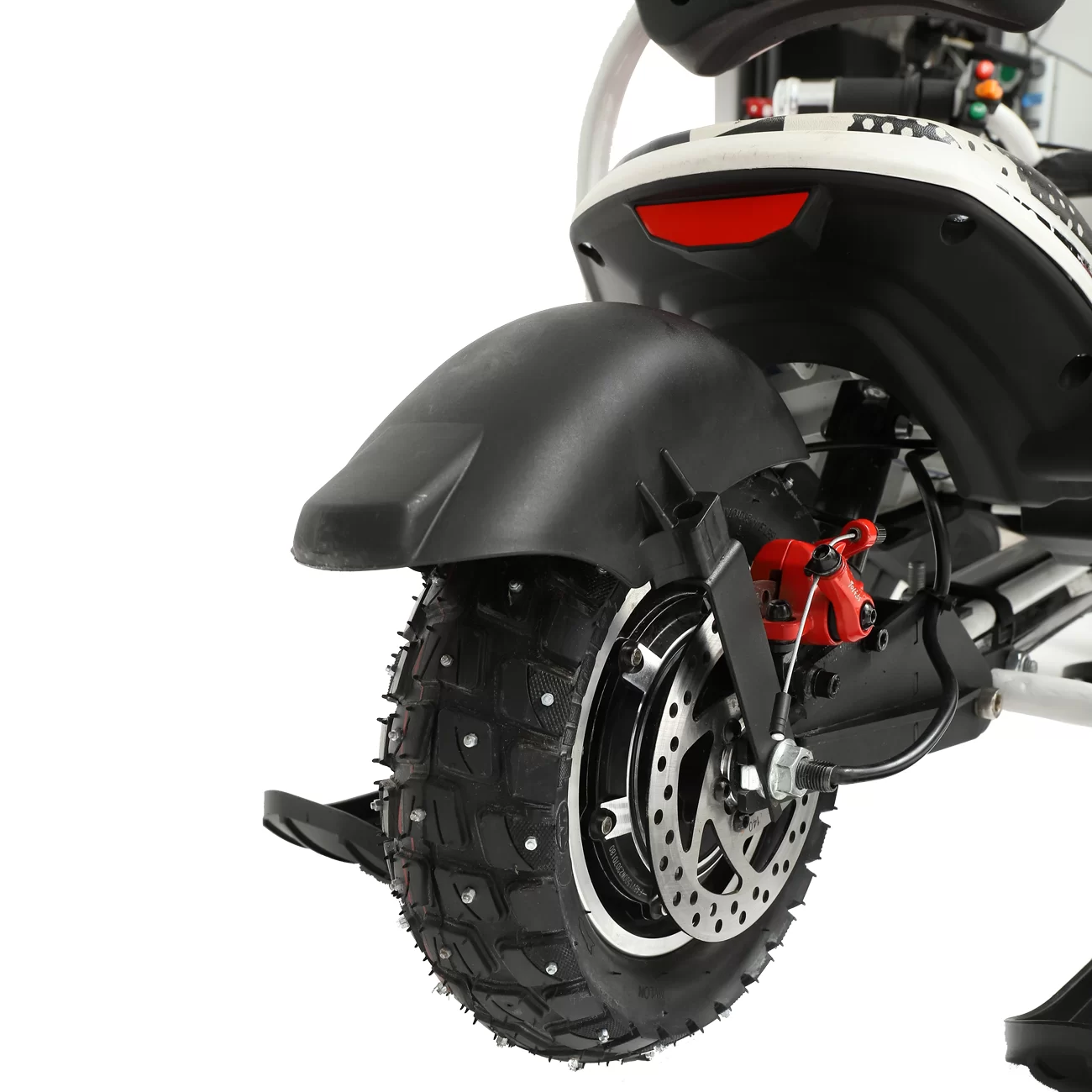 Снегокат электрический iBrat M1, Бело-розовый