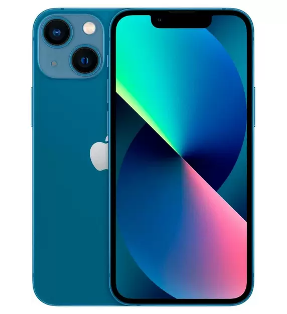 Смартфон Apple iPhone 13, Dual: nano SIM + eSIM, 256 ГБ, Синий