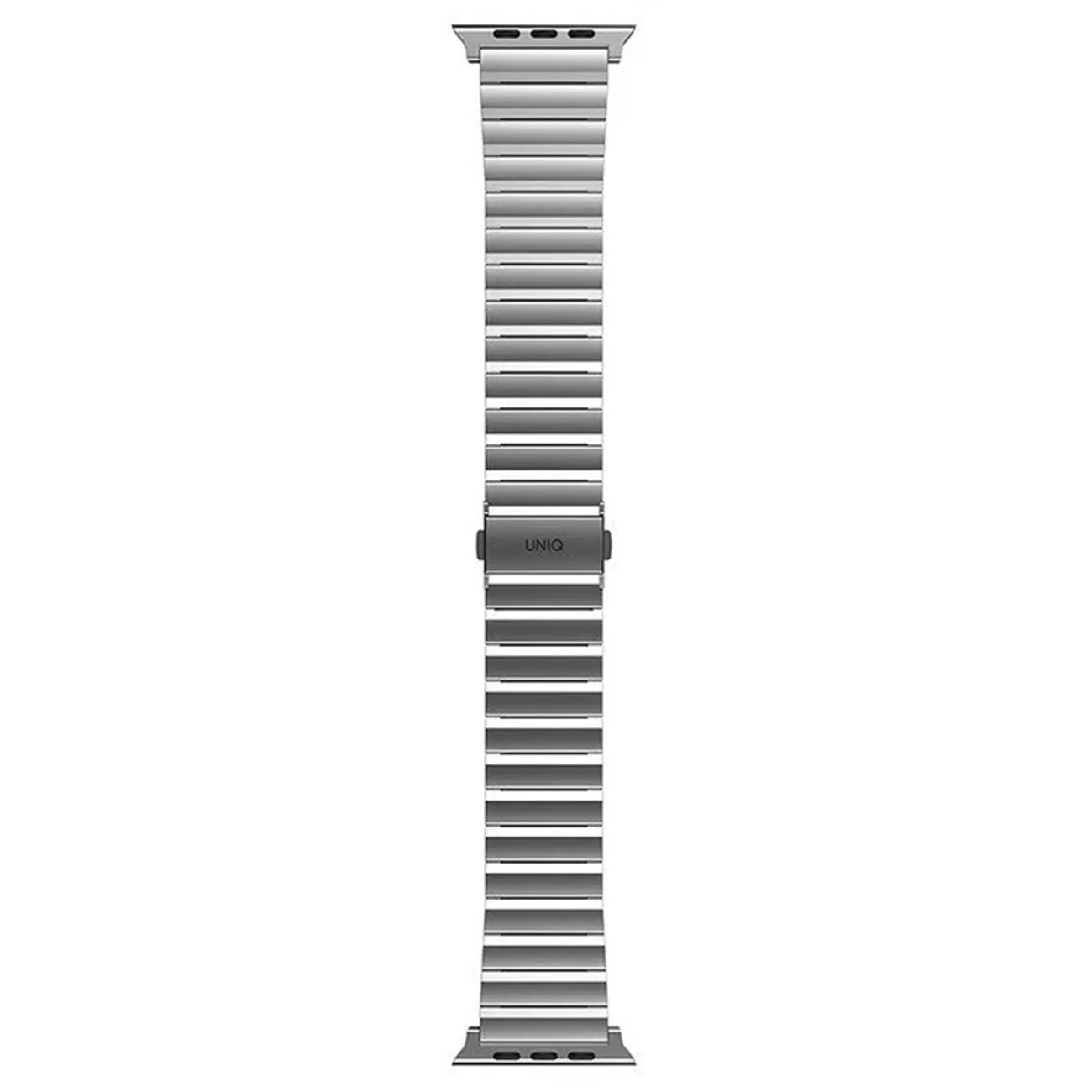 Ремешок Uniq Strova Link Steel Silver для Apple Watch 44/45/46/49 мм
