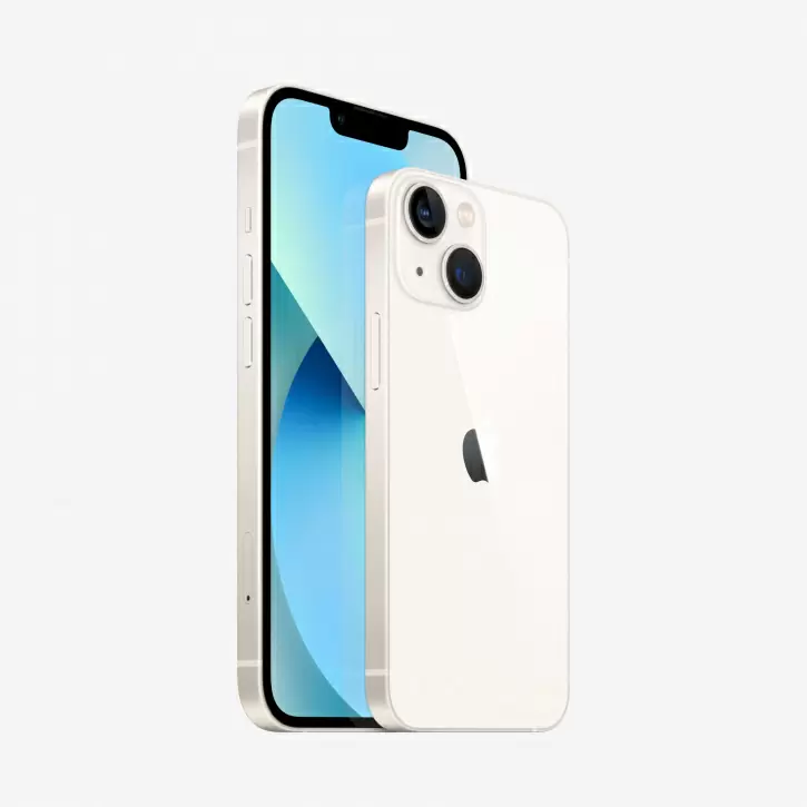 - Смартфон Apple iPhone 13, Dual: nano SIM + eSIM, 128 ГБ, Сияющая звезда