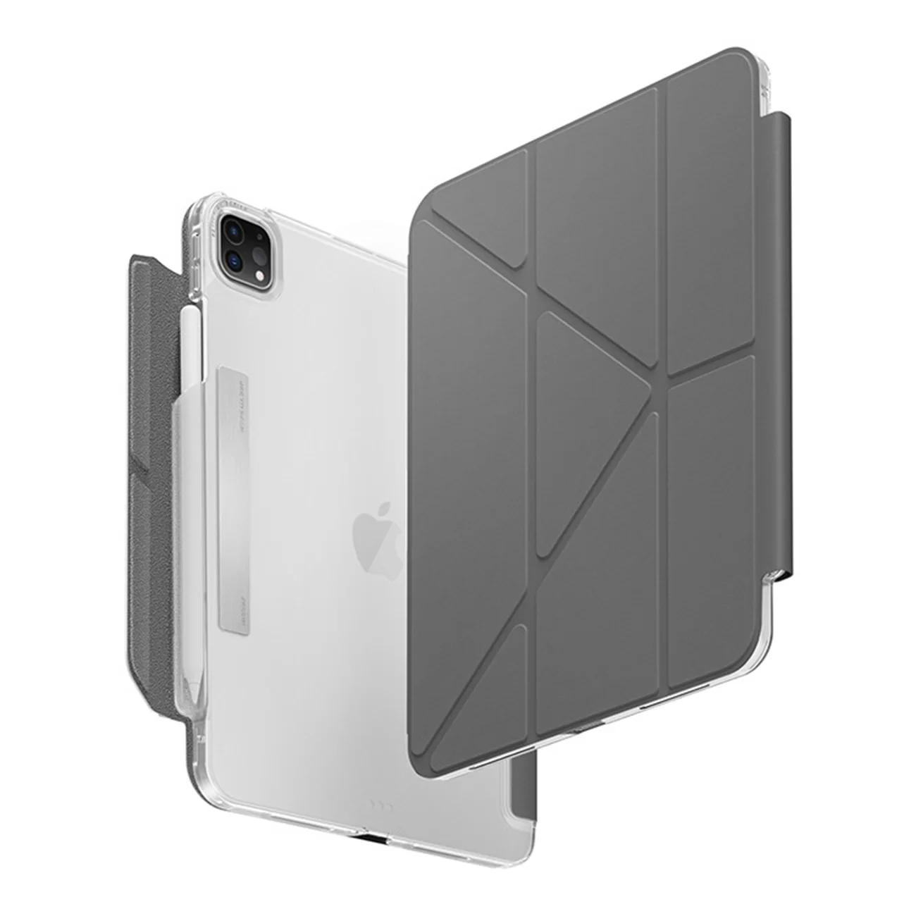 Чехол Uniq для iPad Pro 11 (2024) Camden Click Rhino Grey