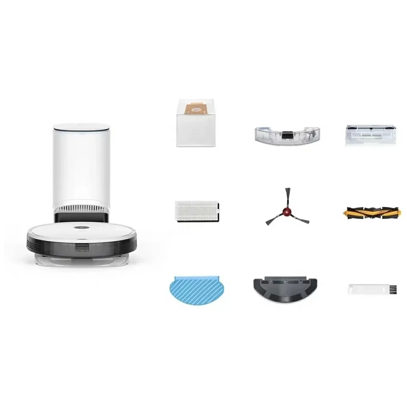 Робот-пылесос Yeddi Vac Station, белый