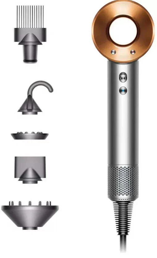 Фен Dyson Supersonic HD07, Nickel/Copper