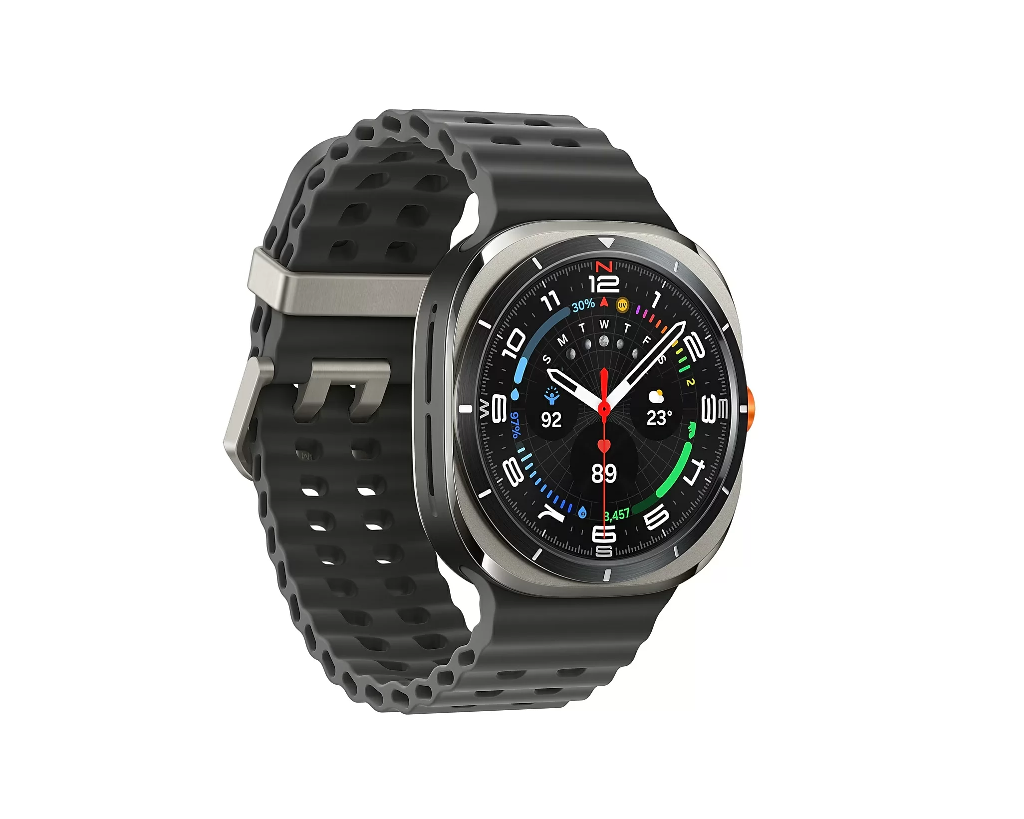 Смарт-часы Samsung Galaxy Watch Ultra (2025), Titanium Gray (титановый серый)