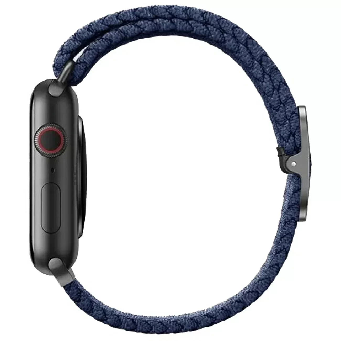 Ремешок Uniq для Apple Watch 41/40/38 мм, ASPEN Design strap, Плетеный, Церулеановый