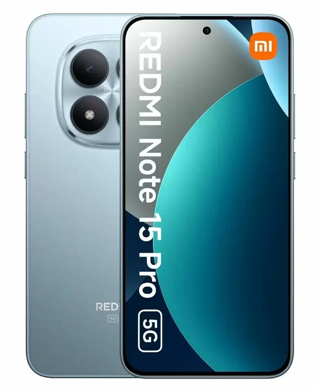 Смартфон Xiaomi Redmi Note 15 Pro 5G, 8/256 ГБ, Glacier Blue (голубой лёд) Смартфон Xiaomi Redmi Note 15 Pro 5G, 8/256 ГБ, Glacier Blue (голубой лёд)